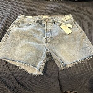 Z supply denim shorts. Everyday hi rise 4” inseam. Size 30